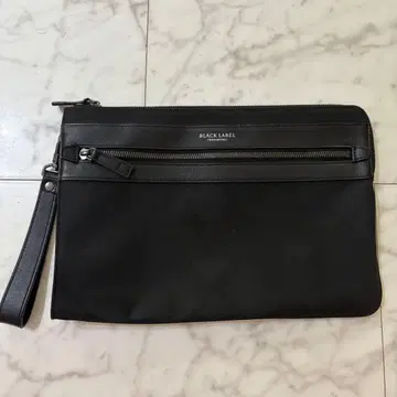 BLACK LABEL 클러치백 블랙