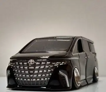 토미카 프리미엄 알파드 풀 스모 로우 다운 딥 림 알루미늄 휠 개조