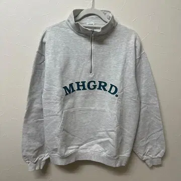 [ mahargrid ] 새상품급 하프 지퍼 맨투맨 L