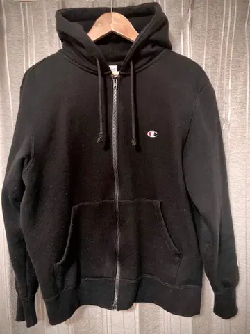 지퍼 후디드 스웨트 셔츠 25FW 베이직 챔피온