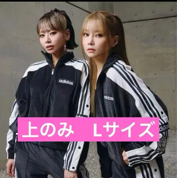 adidas W ADIBREAK VELOUR TT 트랙탑 L