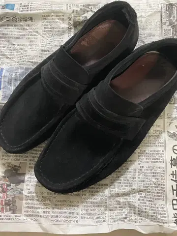 Clarks 왈라비 슬립온 블랙 26.0