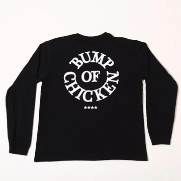 BUMP OF CHICKEN 서클 로고 긴팔 롱 T셔츠