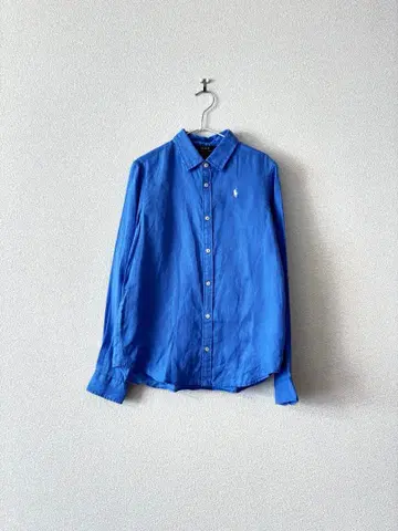 랄프 로렌 린넨 셔츠 블루 160