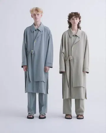 CULLNI 민트 그린 코트 사이즈 0