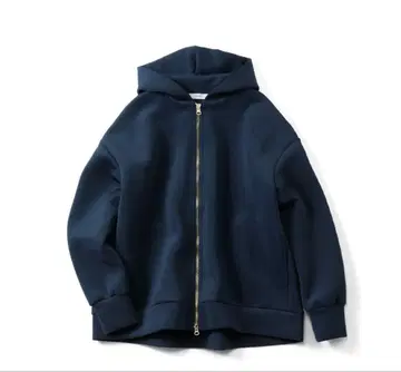 새상품 펄 더블 지퍼 후드티 IEDIT 펠리시모