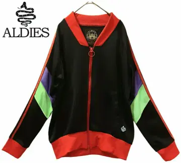 ALDIES 아르디스 바이컬러 반지 지퍼 트랙 자켓