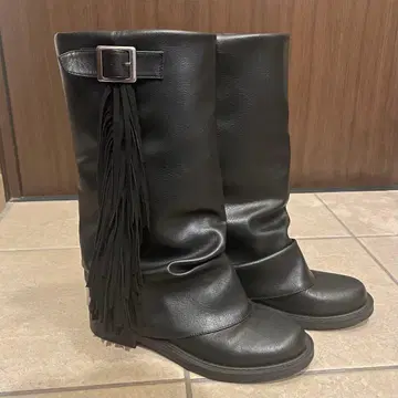 프린지 부츠 laguagem