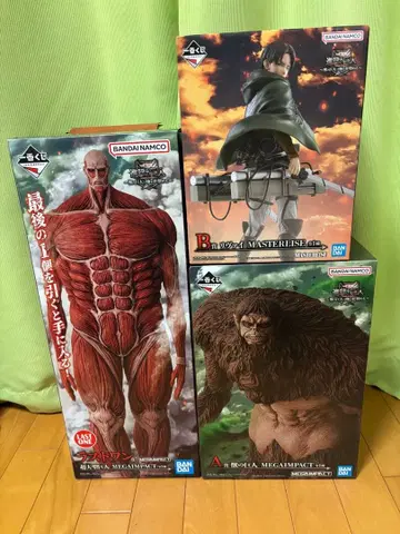 제일복권 진격의 거인 ~짐승의 거인은 내가 쓰러뜨린다~ 피규어 세트