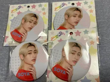 이가리 소야 캔뱃지 4개 세트