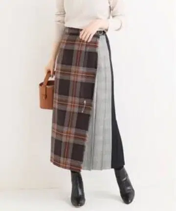 IENA O'neil of Dublin 별주 패치워크 스커트