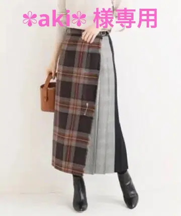 IENA O'neil of Dublin 별주 패치워크 스커트