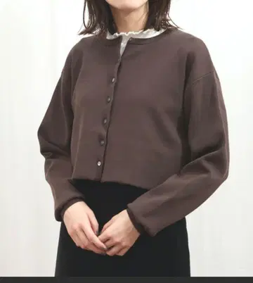 fig London C/Ny 플리츠 가디건