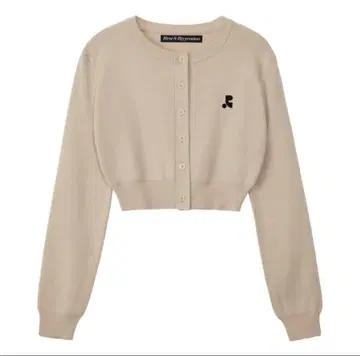 Rest&Recreation 베이지 크롭 가디건