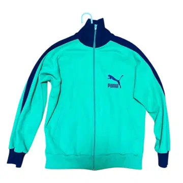 PUMA archive y2k 트랙 자켓 M 그린/네이비