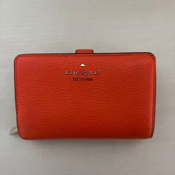 kate spade 이단 접이식 지갑 오렌지