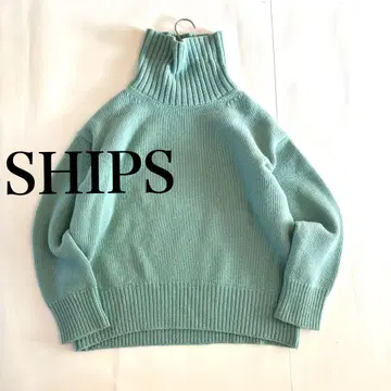 SHIPS 쉽스 니트 하이넥 풀오버