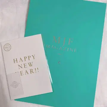 May J. MAGAZINE 6 & NEW YEAR 카드