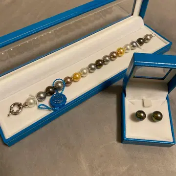 JOIA DE MAJORCA 팔찌와 귀걸이 세트