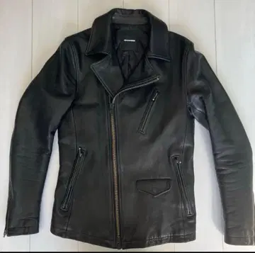 립윙클 가죽 라이더 자켓