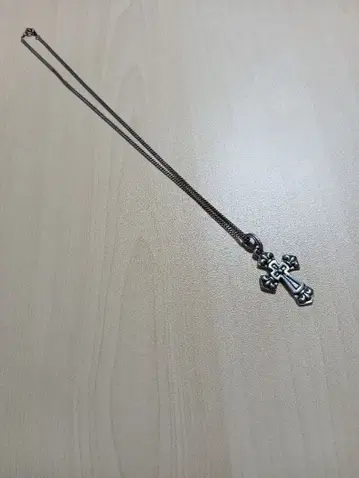 실버 925 크로스형 목걸이