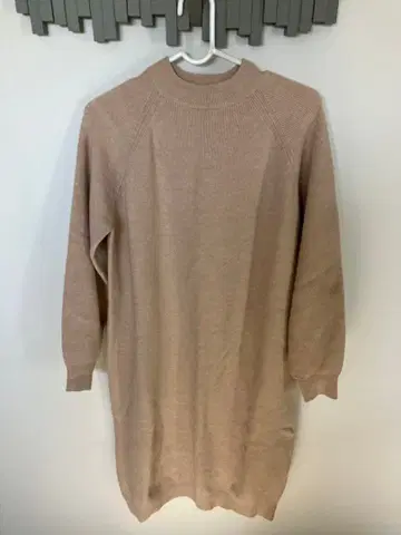 Sonny Label 베이지 니트 스웨터 프리 사이즈