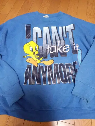 트위티 맨투맨 루니툰 속기모