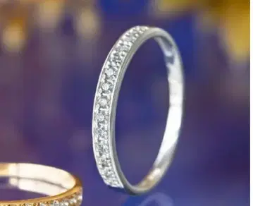 플라티나 900 pepe 13호 다이아몬드 0.15 미사용