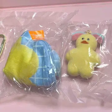 mojojojo 가챠 카라비너 파우치 마스코트 병아리 오리 켄엘레