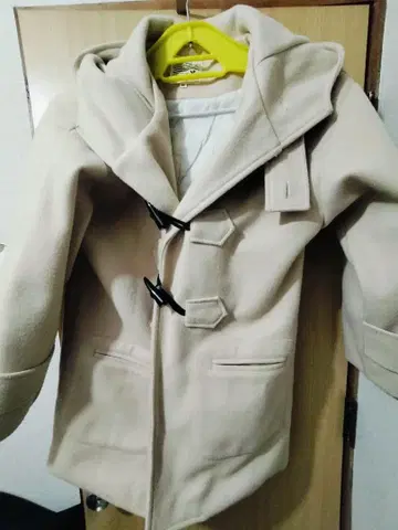 V-BEON 베이지 더플 코트 M 사이즈