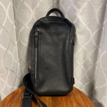 ecco 에코 블랙 가죽 바디백