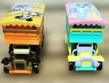 디즈니 2016 버스 미니카 2대