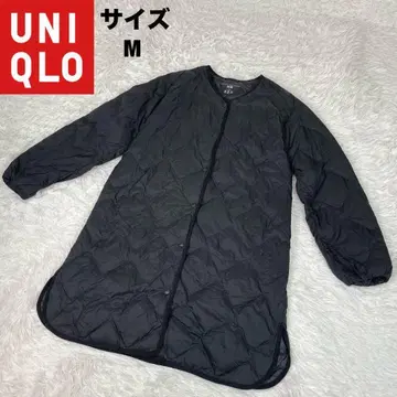 초특가 2024 모델 유니클로 울트라 라이트 다운 릴랙스 코트 M 블랙