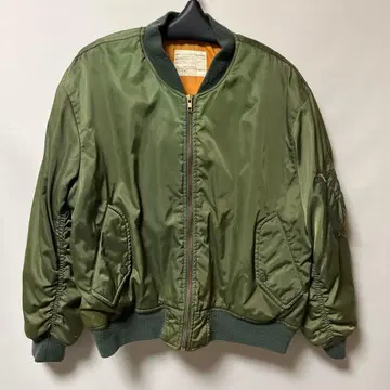 MA-1 스타일 자켓 올리브 그린