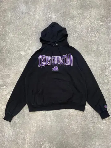 챔피온 챔피온 칼리지 로고 후드 맨투맨 L