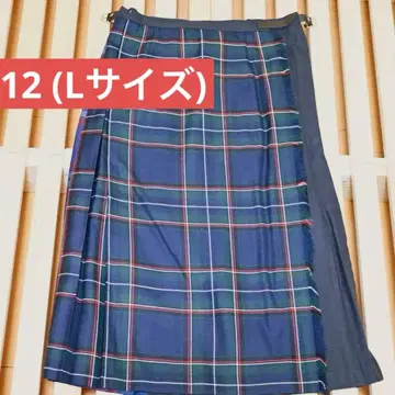 오닐 오브 더블린 사이즈 12 패치워크 이지 퀼트 랩스커트