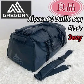 GREGORY 그레고리 Alpaca 알파카60 더플백 블랙