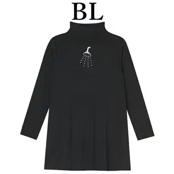 마타노 아츠코 룸웨어 상의 긴팔 풀오버 타입 하이넥 L