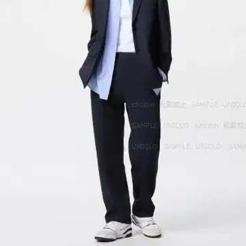 드라이 스웨트 팬츠 NAVY S UNIQLO