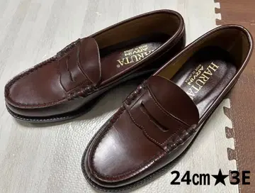 HARTUTA 다크 브라운 로퍼/넓은 폭/남성용/여성용/3E