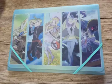 포켓몬 센터 한정판 리리에 등 클리어 파일 세트