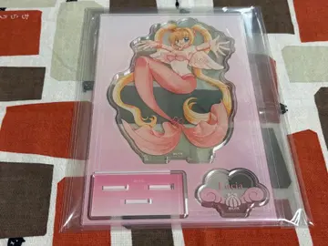 피치피치 피치 AMNIBUS 깃털 아크릴 스탠드 칠해 루치아