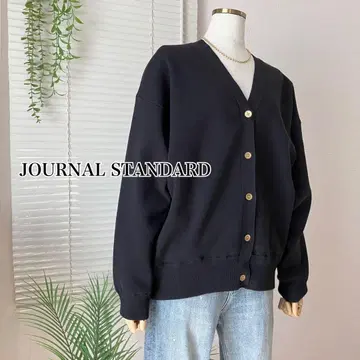 [ 2024AW ] JOURNAL STANDARD 코쿤 가디건 블랙