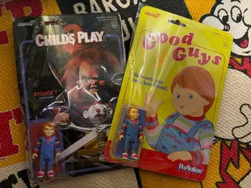 처키 리액션 피규어 2개 세트 CHUCKY SUPER7