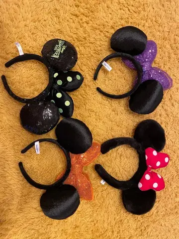 미니 마우스풍 머리띠 4개 세트