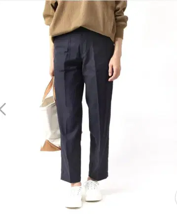 더 신즈네 베이커 팬츠 네이비 32