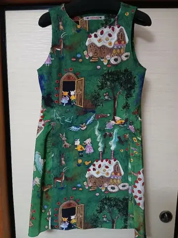 알베로베로 헨젤과 그레텔 튜닉 원피스 그린