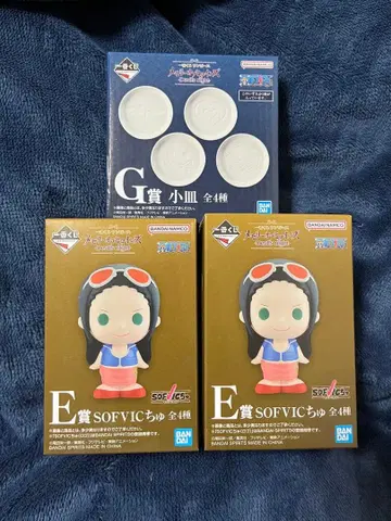 제일복권 원피스 피규어 E상 G상 3개 세트