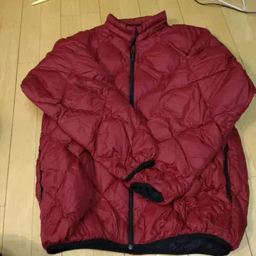 mont-bell 빨간색 다운 자켓