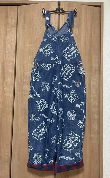 엘로데오 올 로고 무늬 오버롤